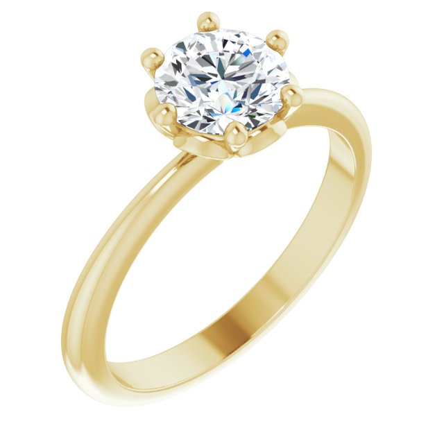 Accented Engagement Ring or Band