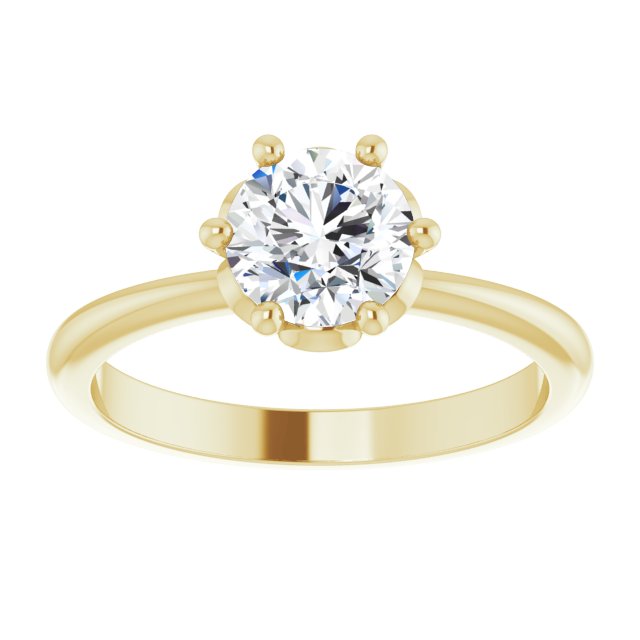 Accented Engagement Ring or Band