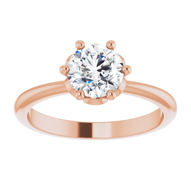 Accented Engagement Ring or Band