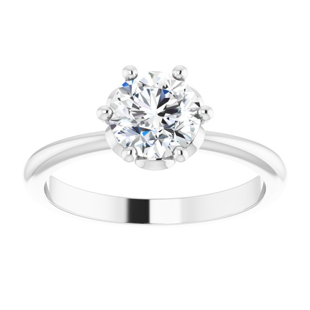 Accented Engagement Ring or Band