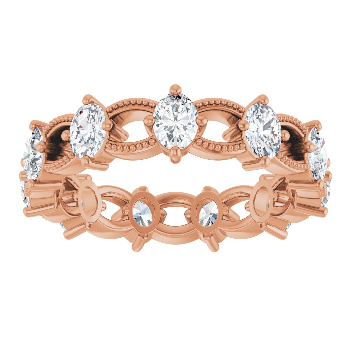 Accented Band - Oval