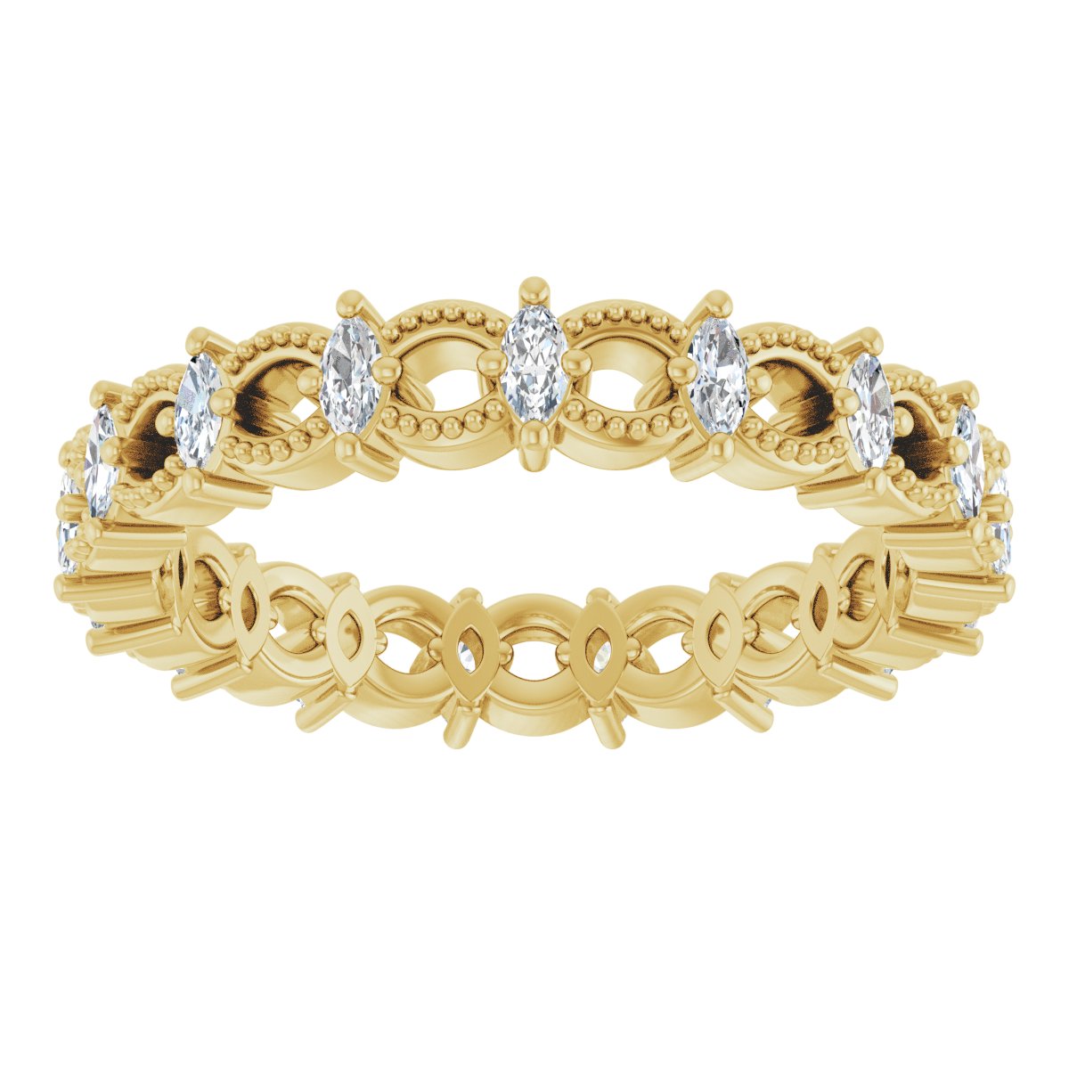 Accented Band - Marquise