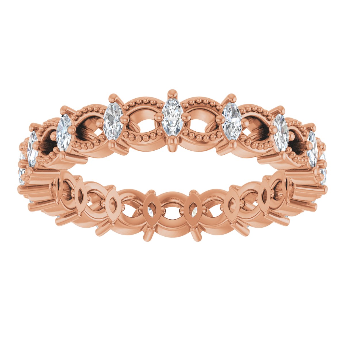 Accented Band - Marquise