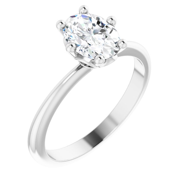 Accented Engagement Ring or Band