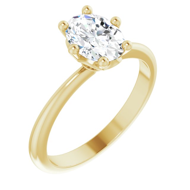 Accented Engagement Ring or Band