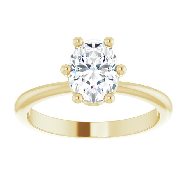 Accented Engagement Ring or Band