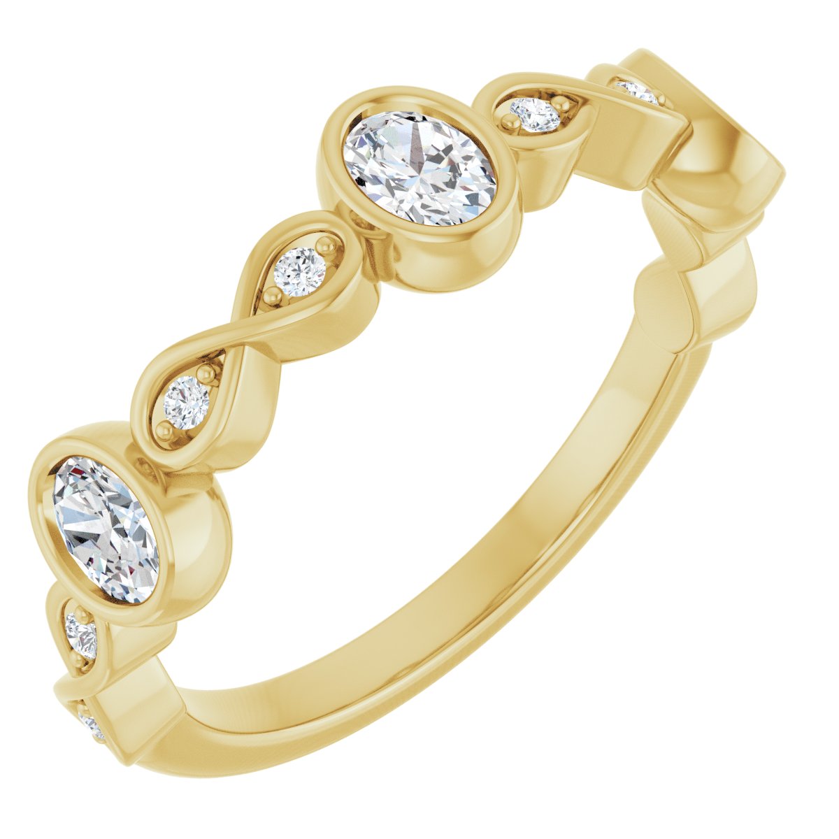 Anniversary Band  - Oval