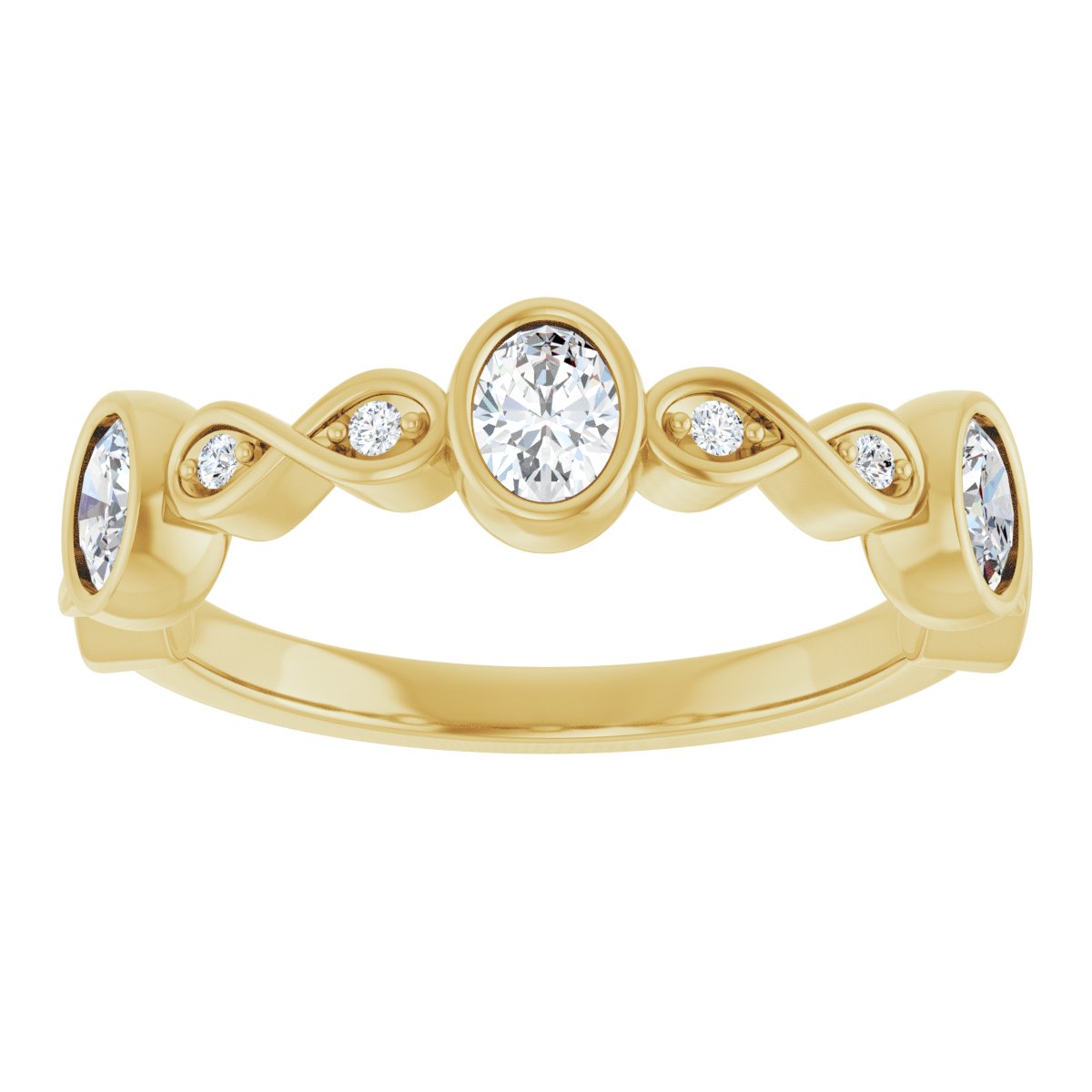 Anniversary Band  - Oval