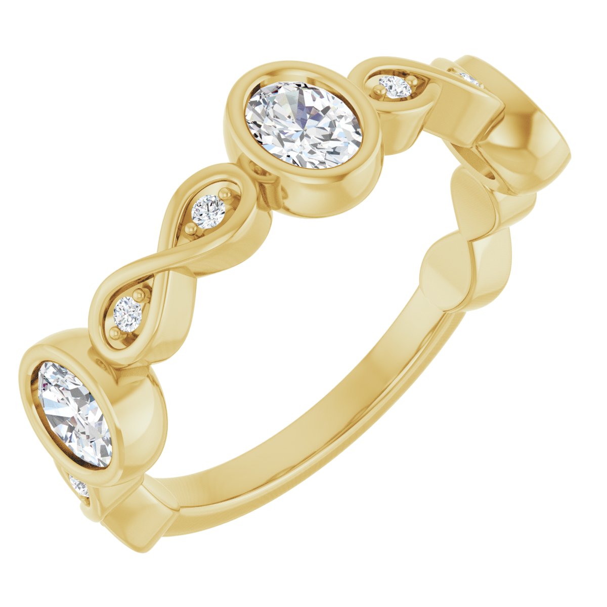 Anniversary Band  - Oval