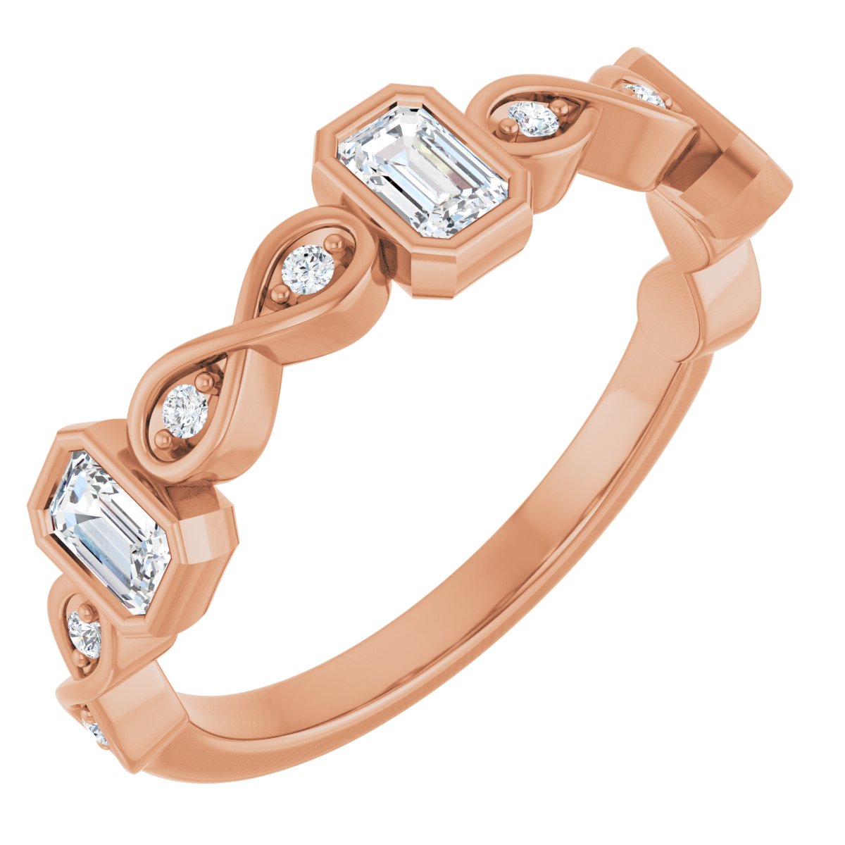 Anniversary Band  - Emerald