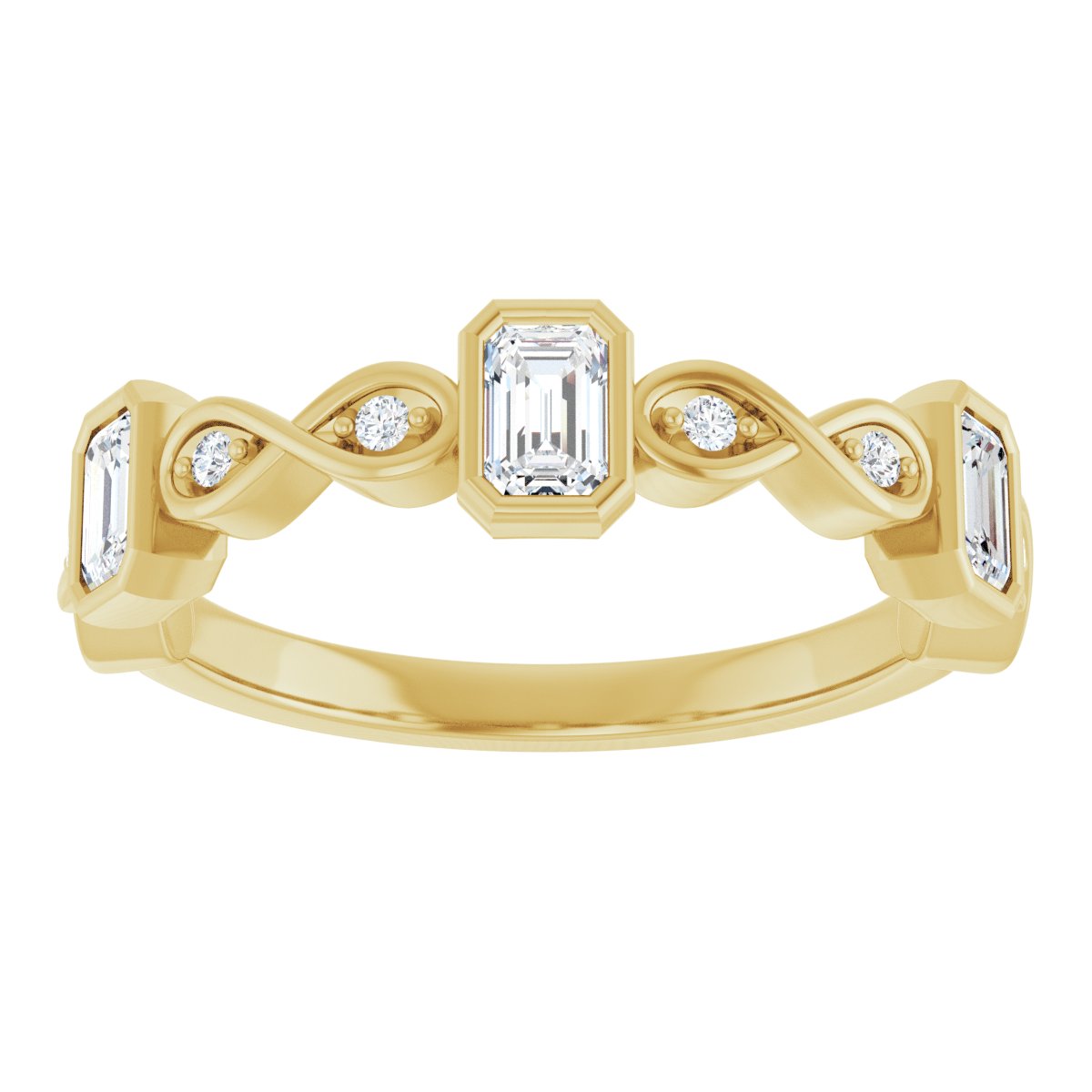 Anniversary Band  - Emerald