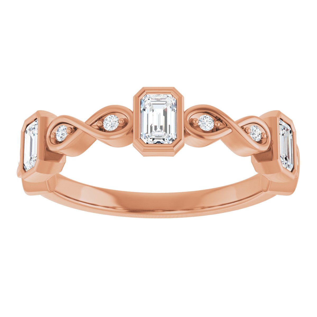 Anniversary Band  - Emerald