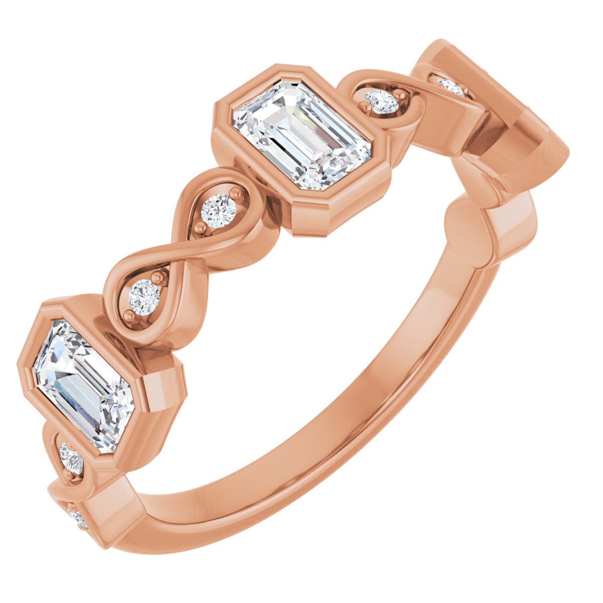 Anniversary Band  - Emerald