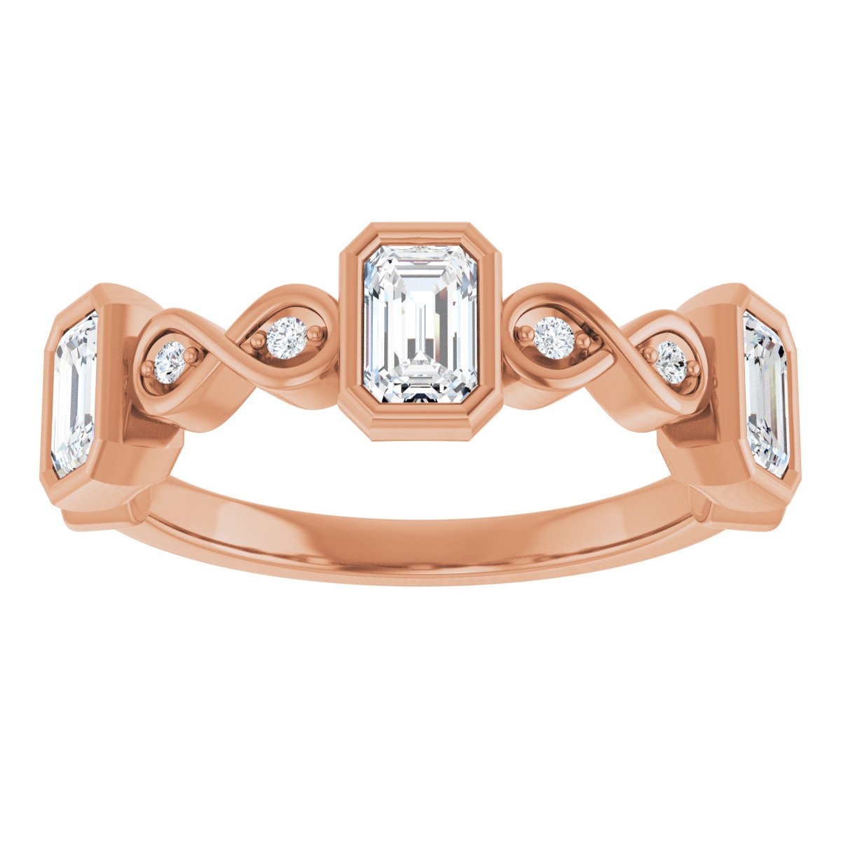 Anniversary Band  - Emerald