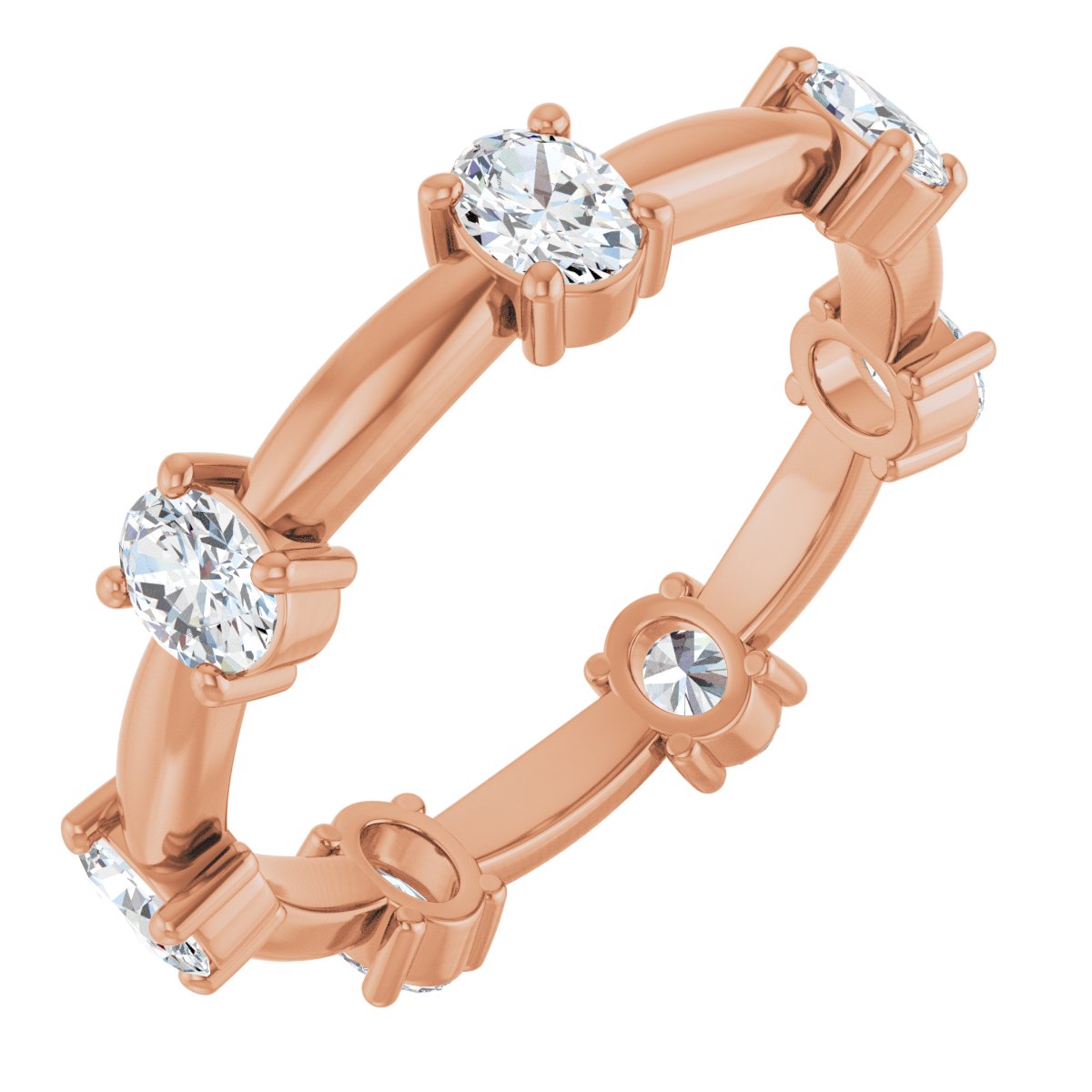 Accented Band - Oval