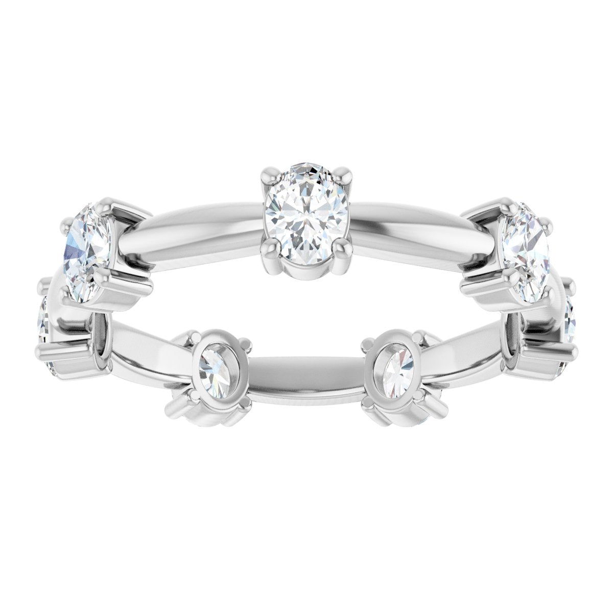 Accented Band - Oval