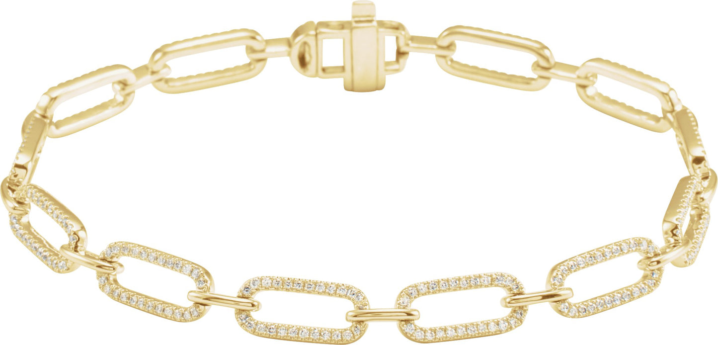 Diamond Link Bracelet