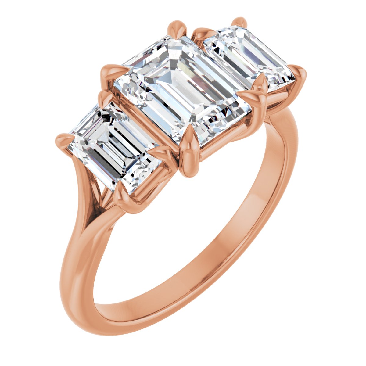 Three-Stone Engagement Ring