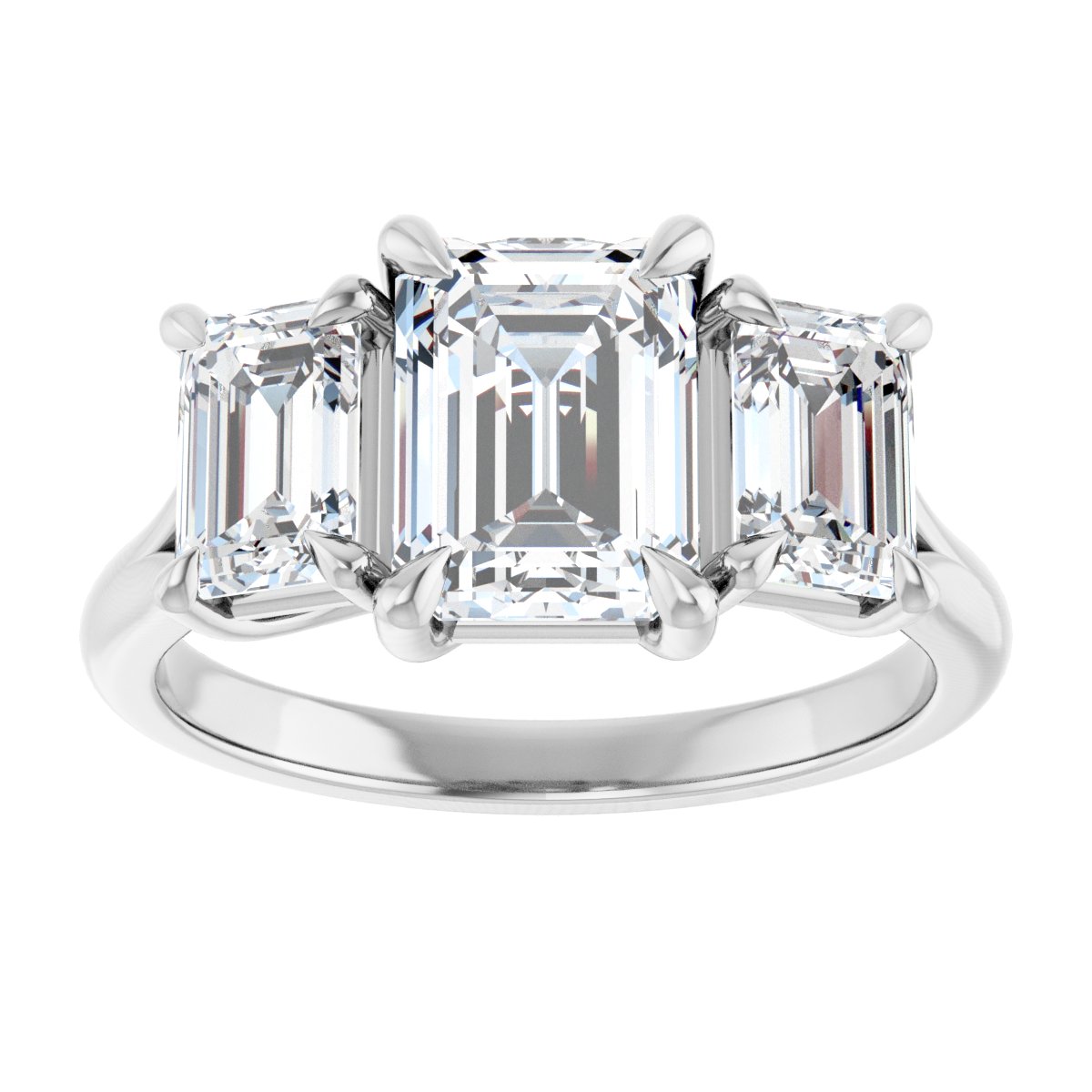 Three-Stone Engagement Ring