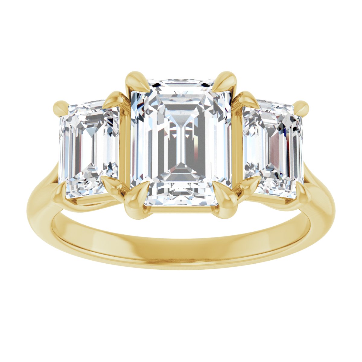 Three-Stone Engagement Ring