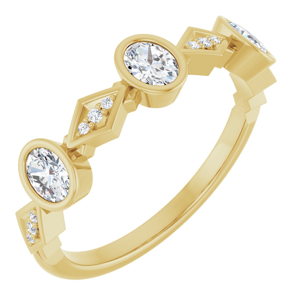 Anniversary Band  - Oval