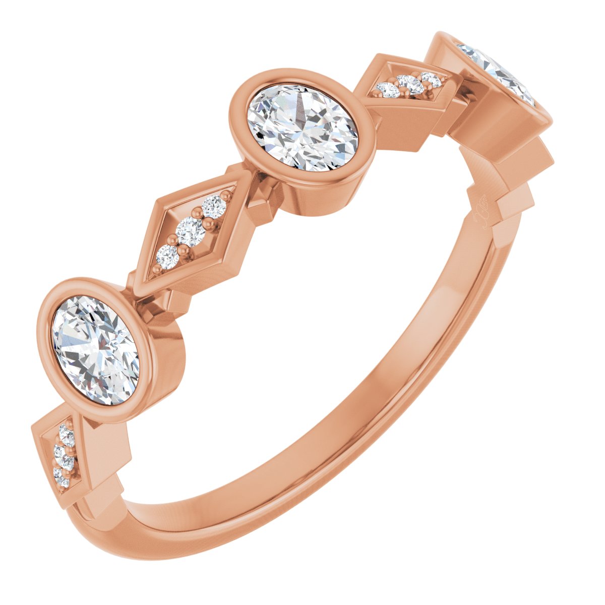 Anniversary Band  - Oval