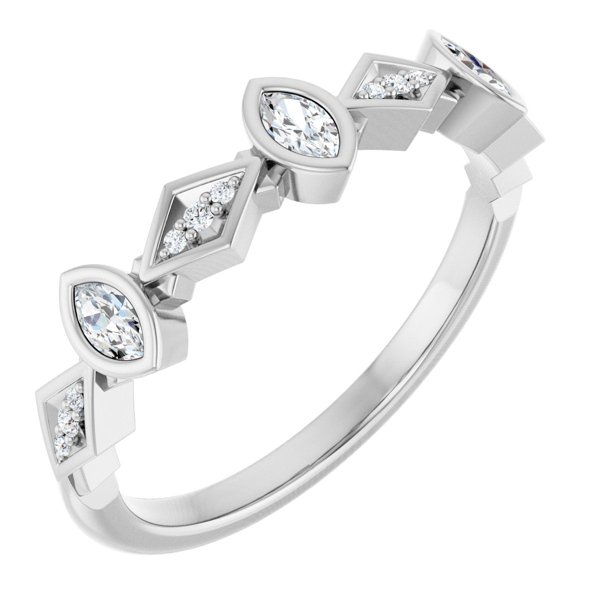 Anniversary Band  - Marquise