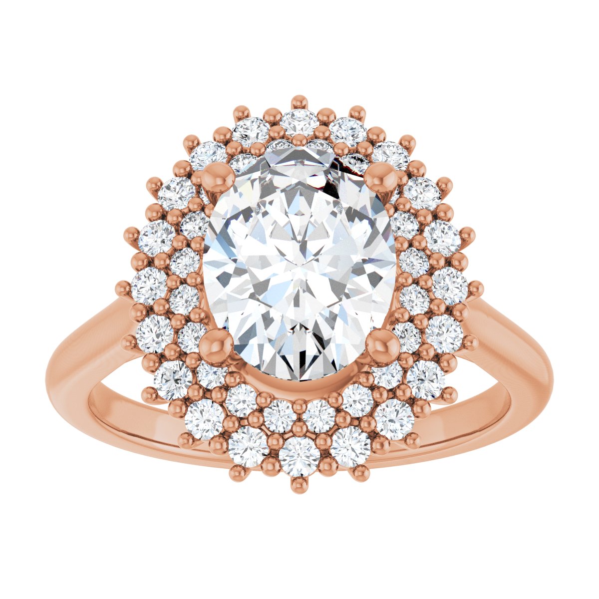 Halo-Style Engagement Ring