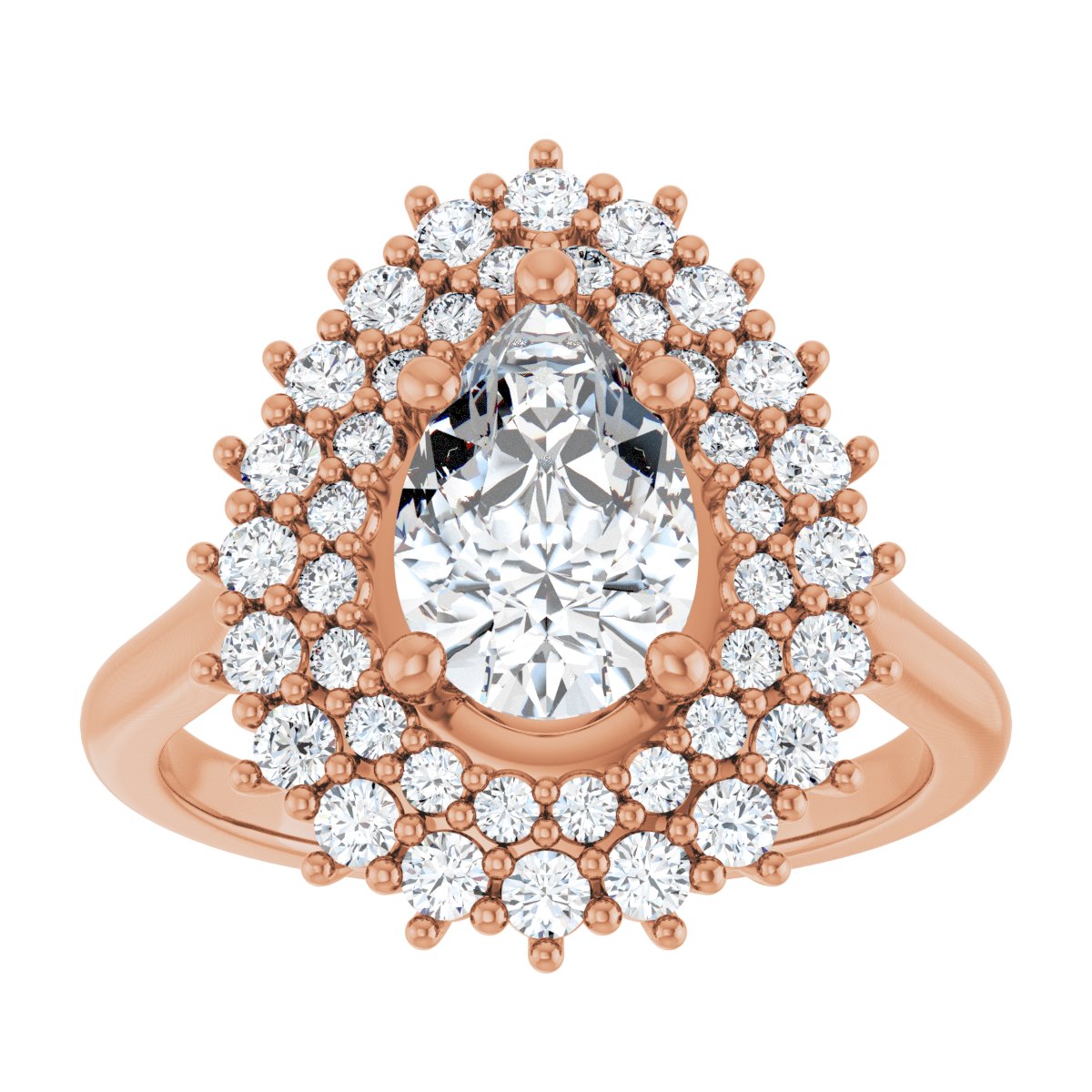 Halo-Style Engagement Ring