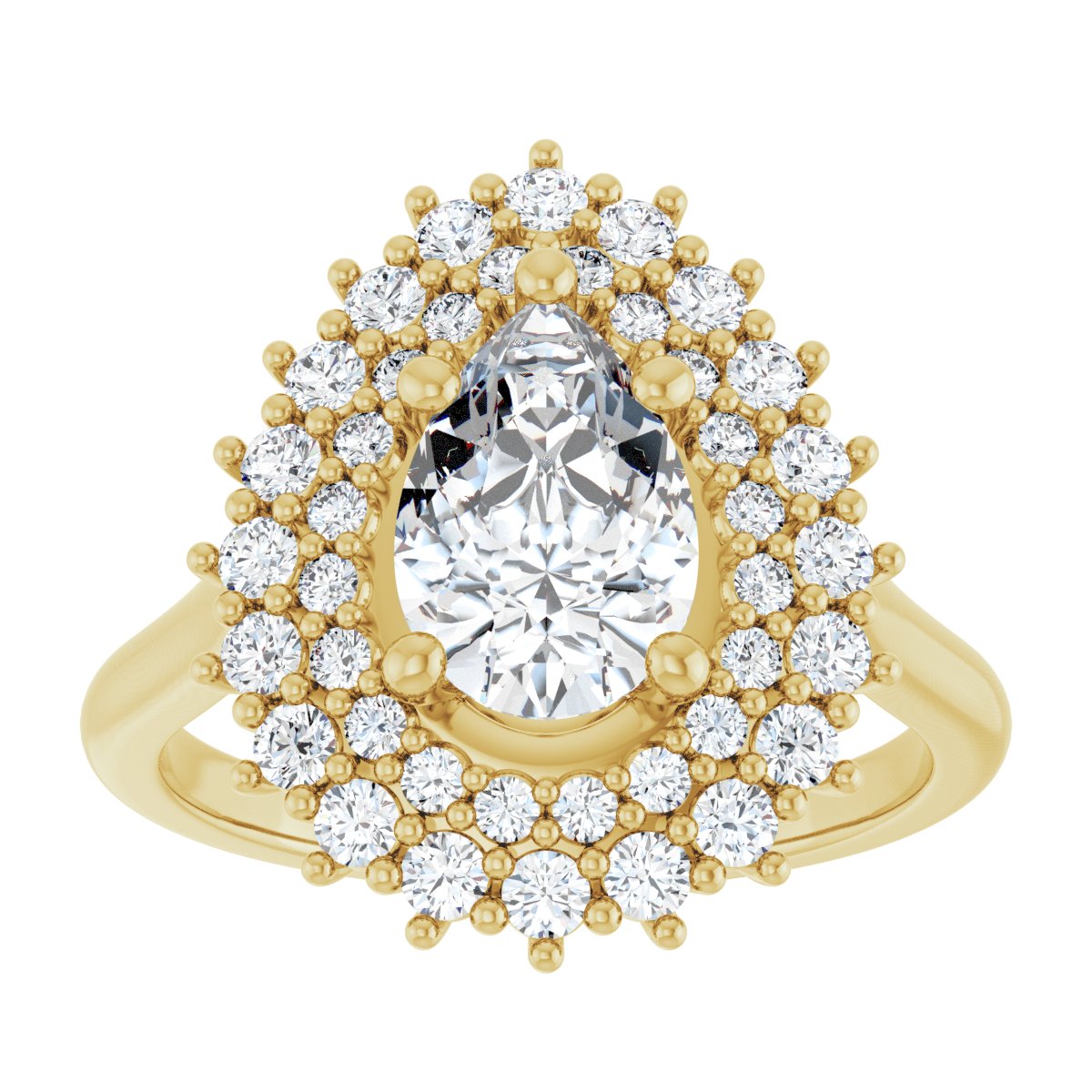 Halo-Style Engagement Ring