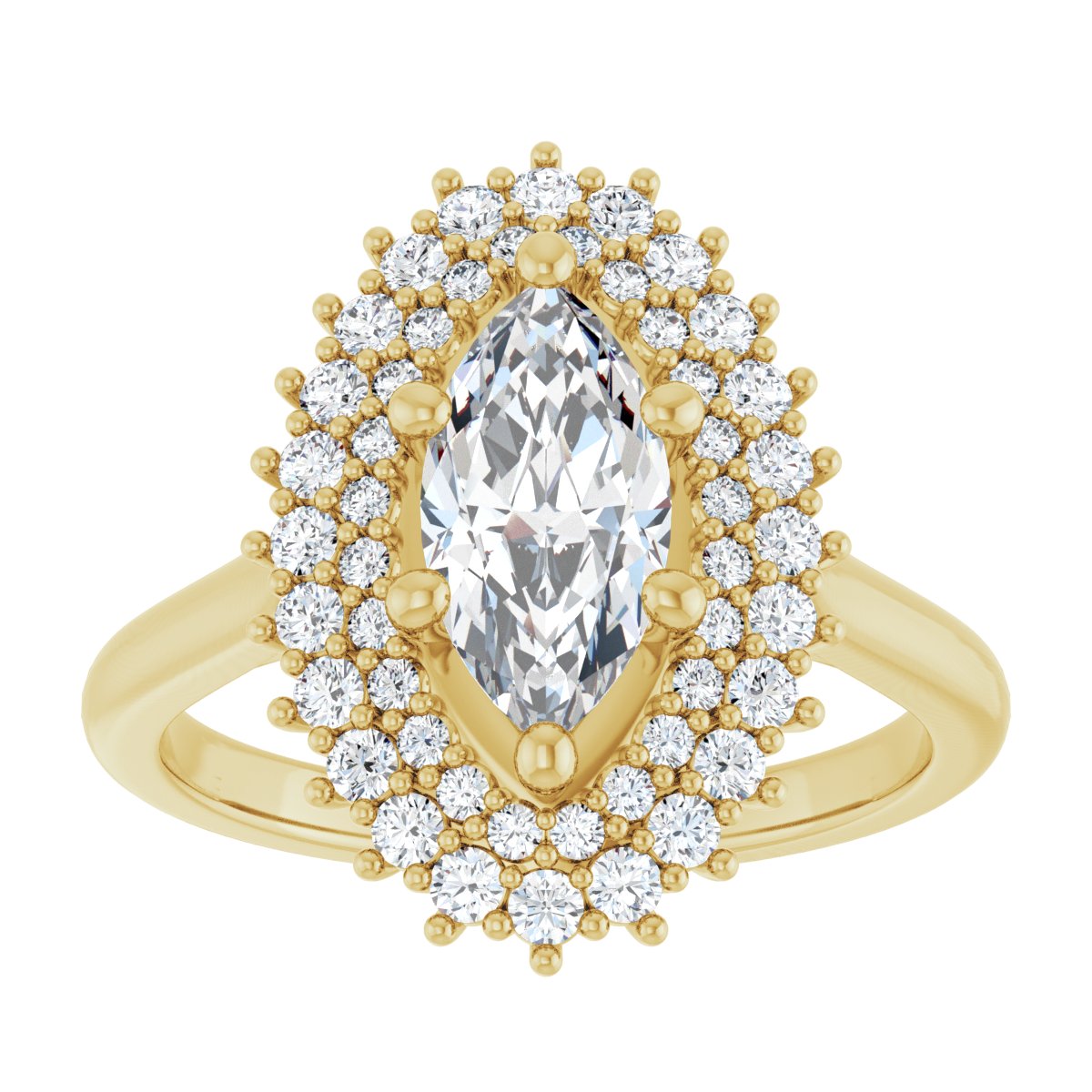 Halo-Style Engagement Ring