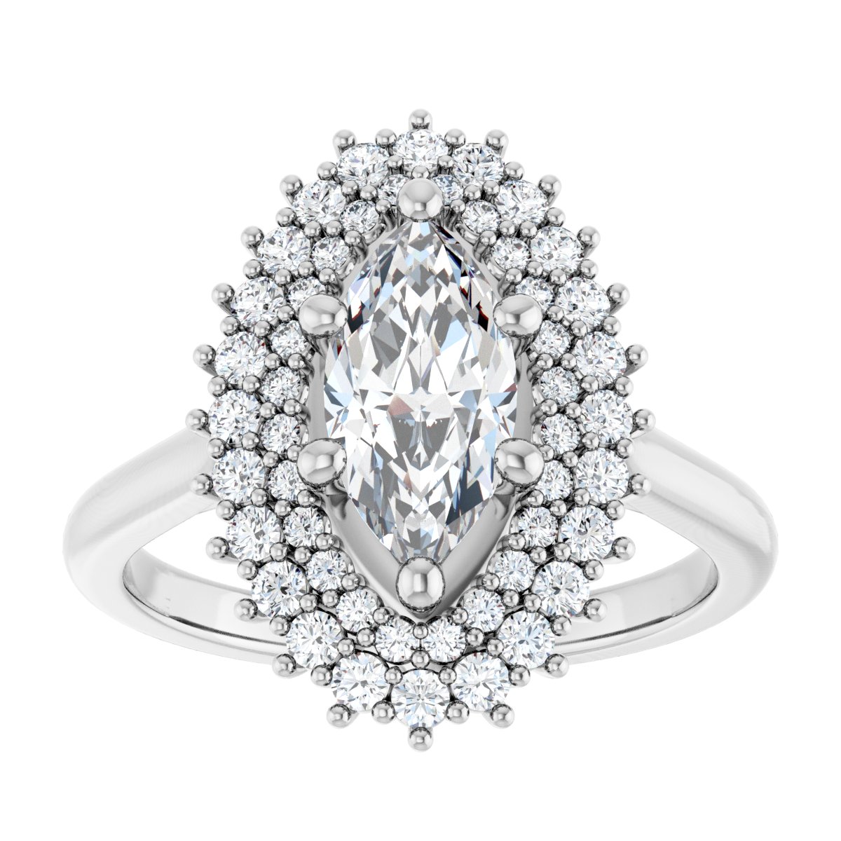 Halo-Style Engagement Ring