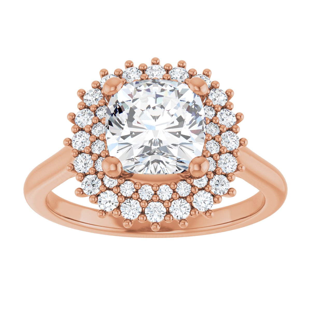 Halo-Style Engagement Ring