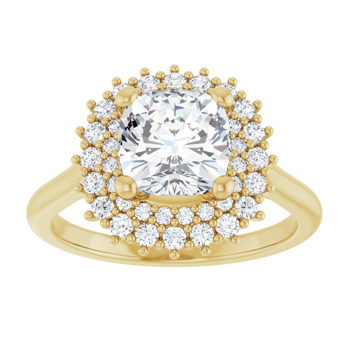 Halo-Style Engagement Ring