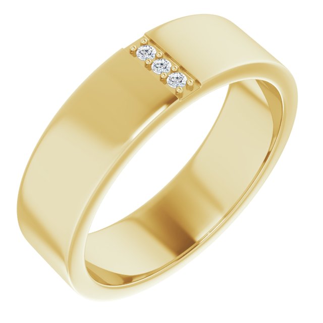 Accented Band - Round