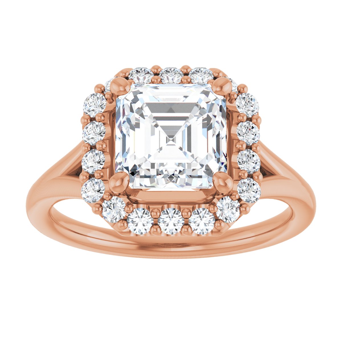 Halo-Style Engagement Ring