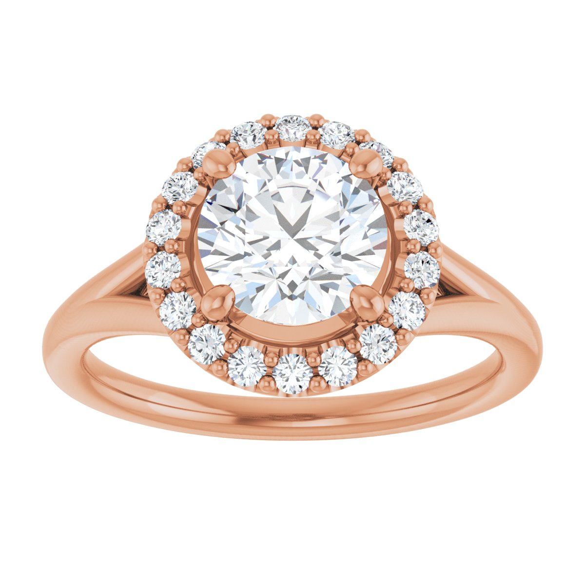 Halo-Style Engagement Ring