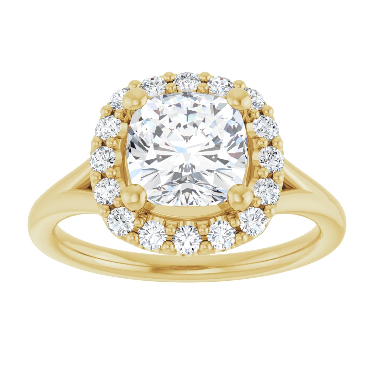 Halo-Style Engagement Ring