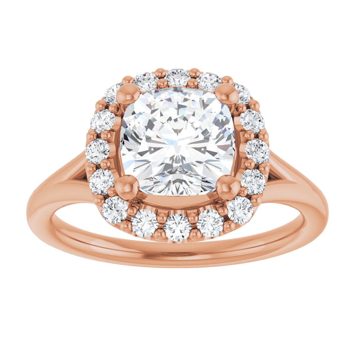 Halo-Style Engagement Ring