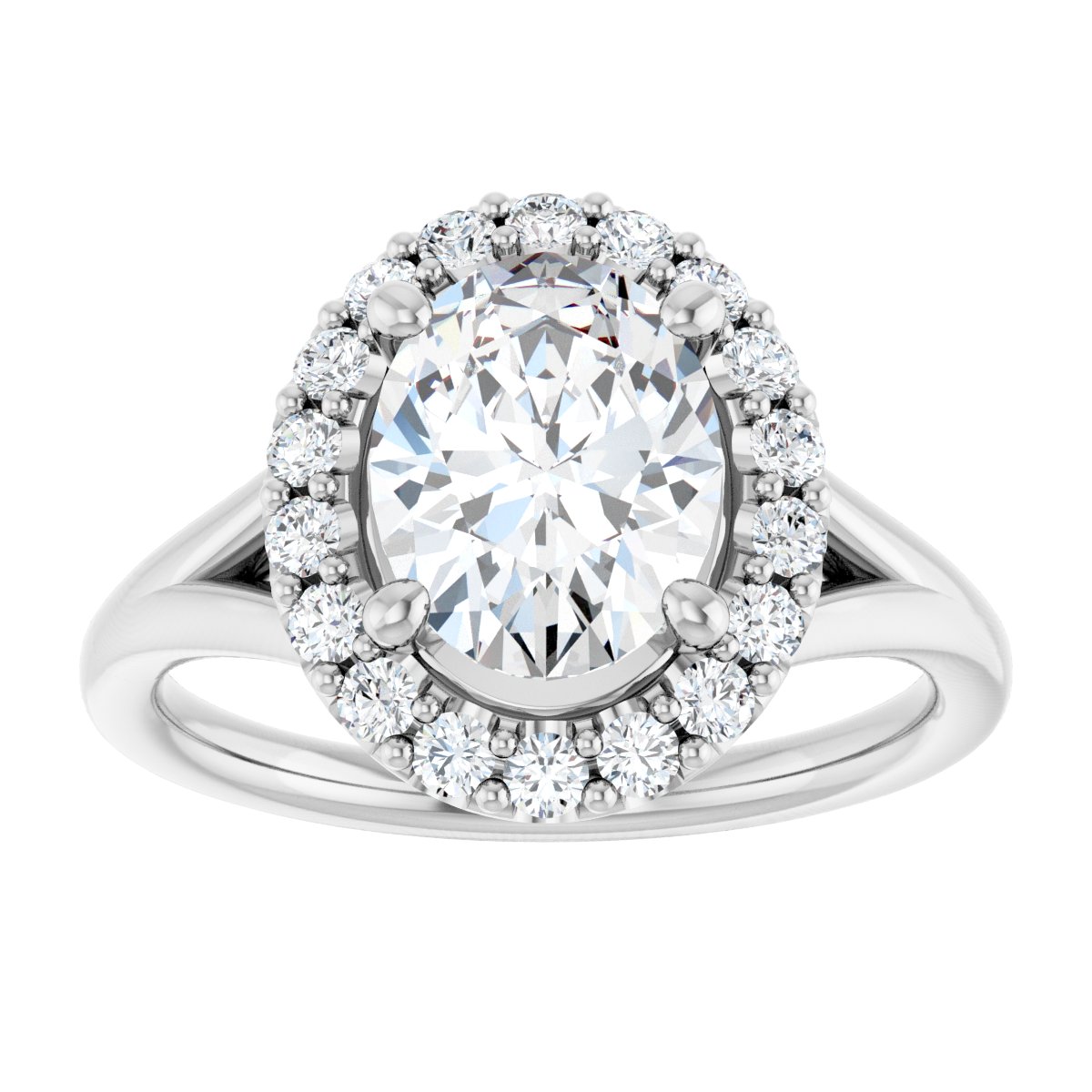 Halo-Style Engagement Ring