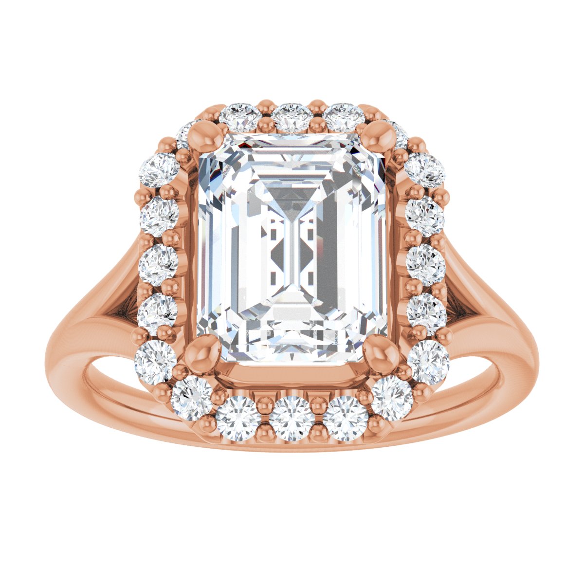 Halo-Style Engagement Ring