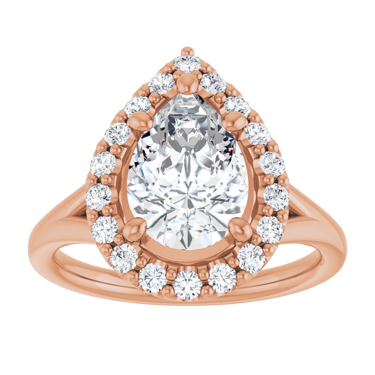 Halo-Style Engagement Ring