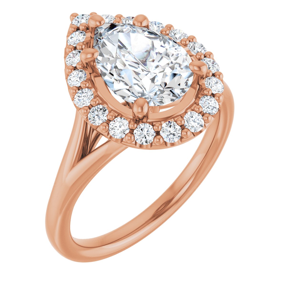 Halo-Style Engagement Ring