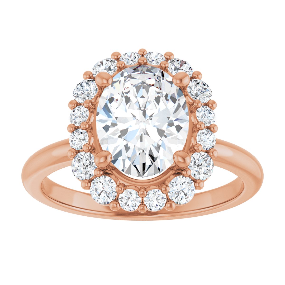 Halo-Style Engagement Ring