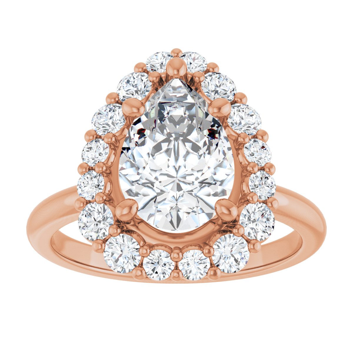 Halo-Style Engagement Ring