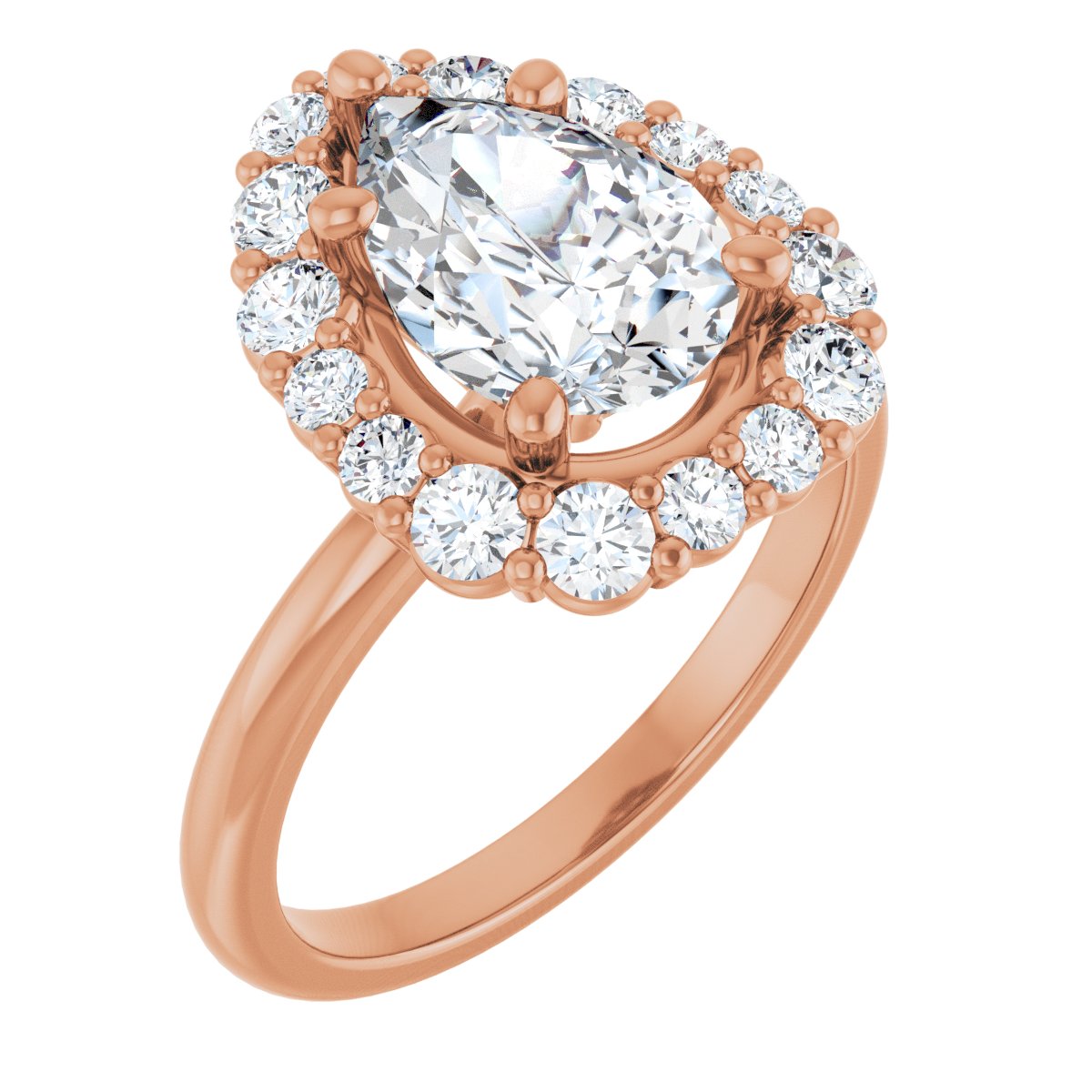 Halo-Style Engagement Ring