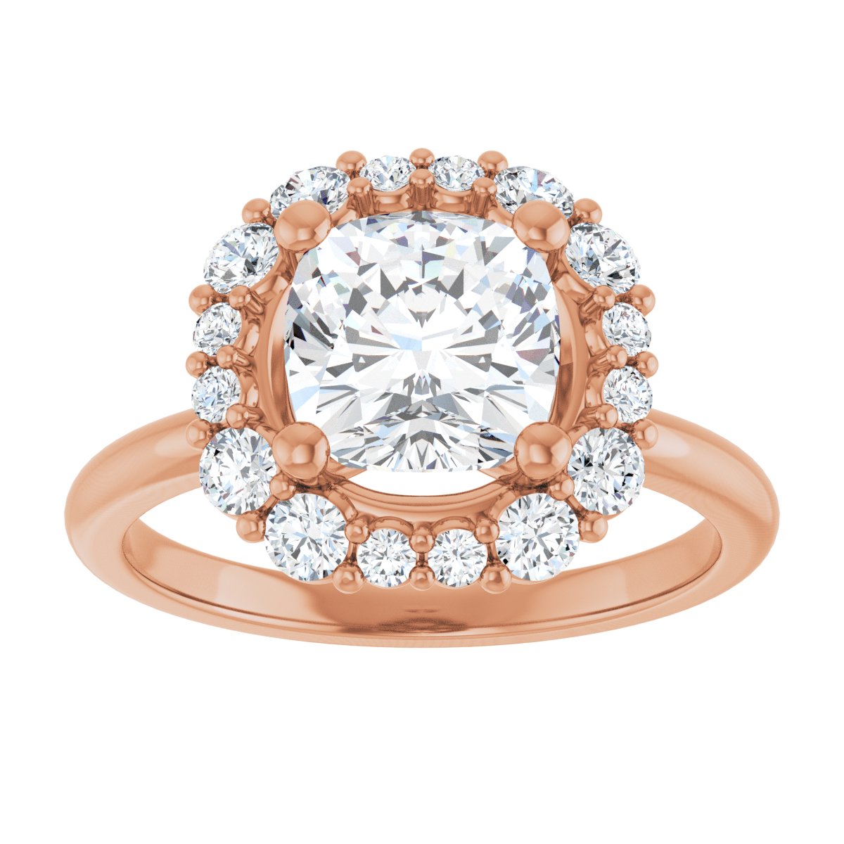 Halo-Style Engagement Ring