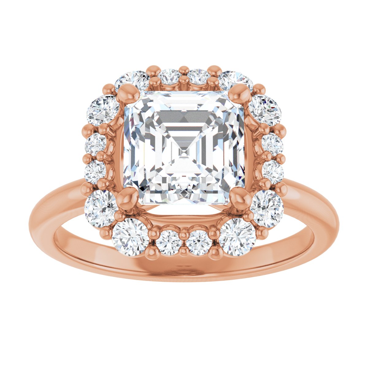 Halo-Style Engagement Ring