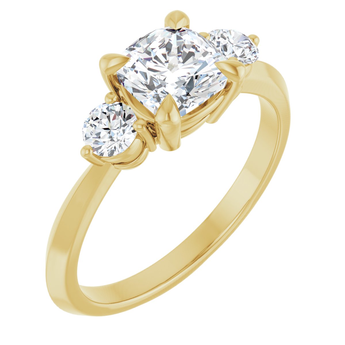 Three-Stone Engagement Ring