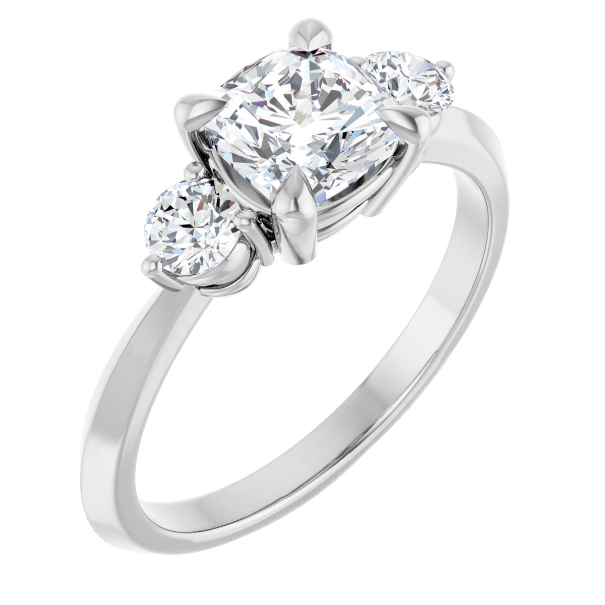 Three-Stone Engagement Ring